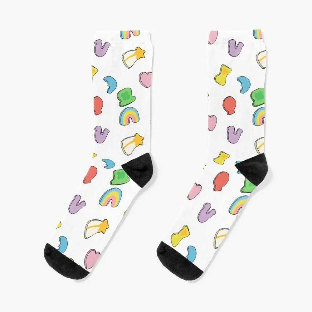 

Lucky Charms Socks sports stockings christmass gift Socks Male Women's