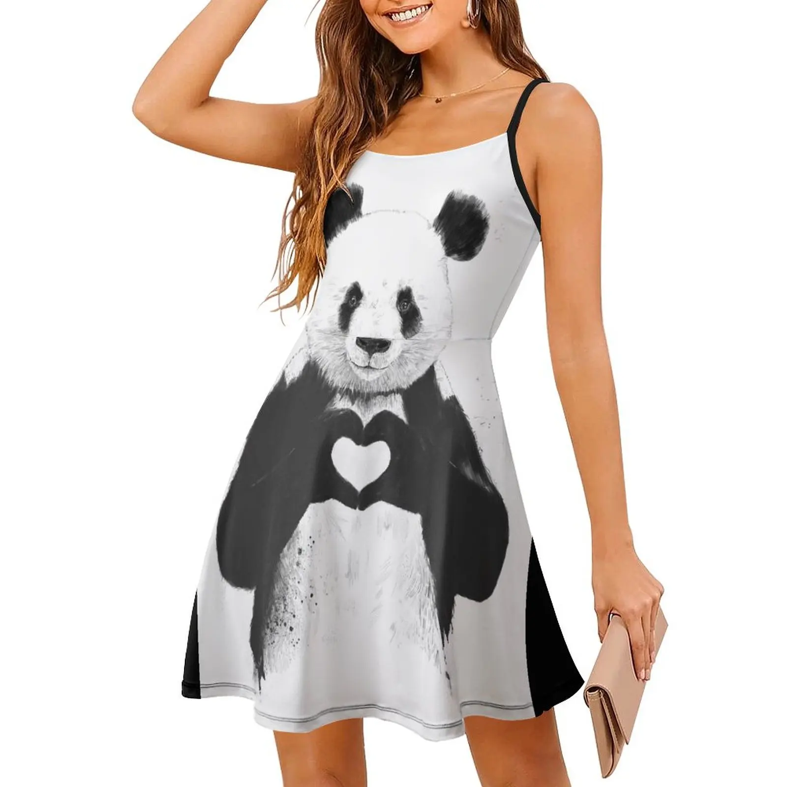 

All you need is love Sling Dress sexy dress Beachwear