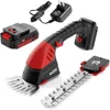 20V Cordless Hedge Trimmer,Handheld Grass Cutter, Hedge Shear for Garden, Lawn(2.0Ah Battery and Charger Included) 1
