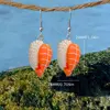cute kawaii Shrimp Sushi Sashimi earrings resin mini simulation food dangle earrings 3