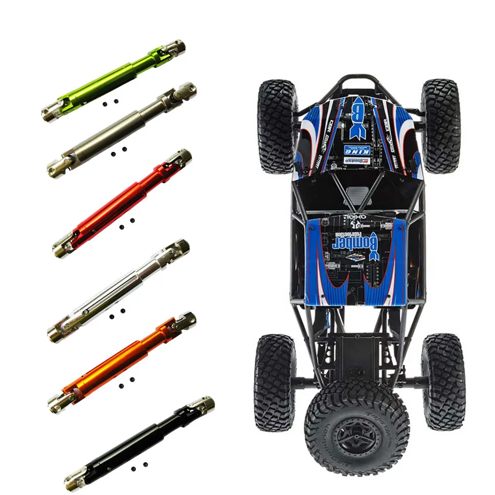 

Универсальный приводной вал из сплава для 1/10 Axial JR AX31017 90026, деталь для обновления RC, запчасти для хоп-ups AX31017 Blue