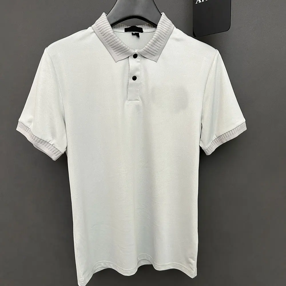 new men's golf T-shirt, golf sports shirt, comfortable fit, breathable and quick drying,