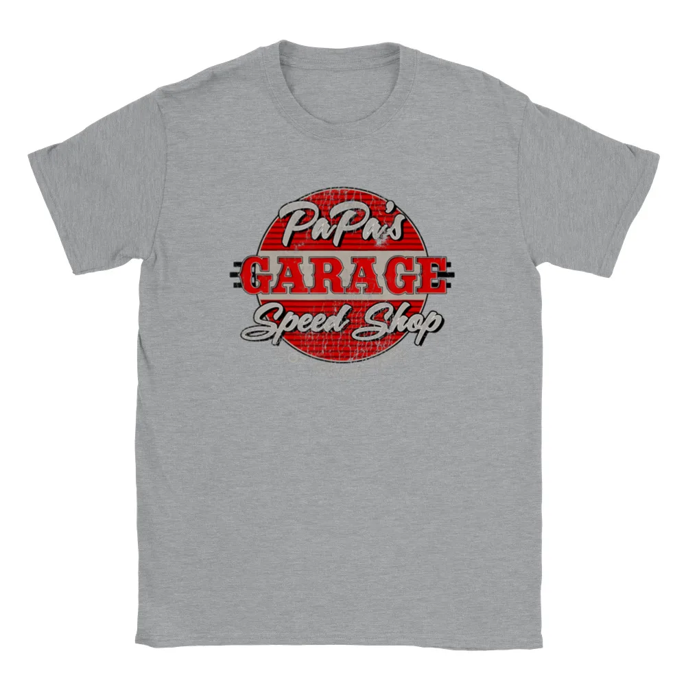 

Papa's Garage-Классическая футболка унисекс с круглым вырезом