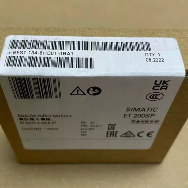 

6ES7134-6HD01-0BA1 ET 200SP ANALOG INPUT MODULE 6ES7 134-6HD01-0BA1 New in Box