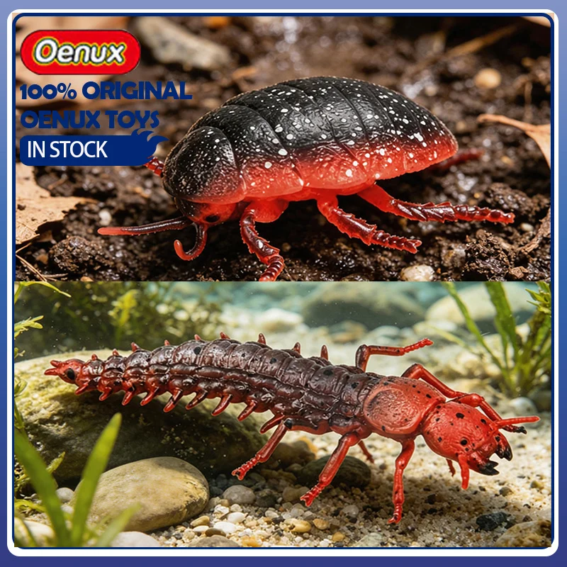 Realistic Insect & Amphibian Collectible Action Figures Set