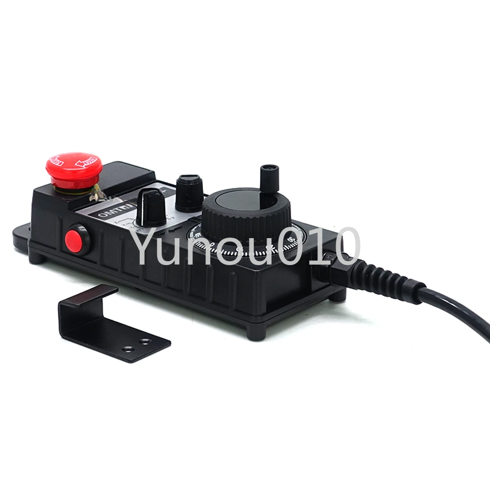 

4 6 7 Axis MPG Universal Pendant Handwheel 5V 12V 24V Manual Pulse Generator for CNC Router Machine Emergency Stop