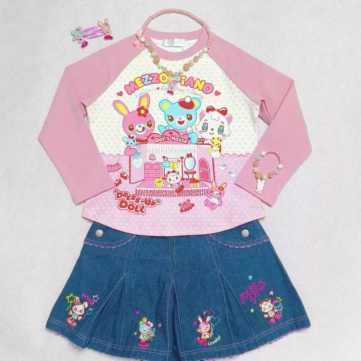 NIHON KIDS - Y2K Dreamcore Star Long Sleeve Tee main image 0
