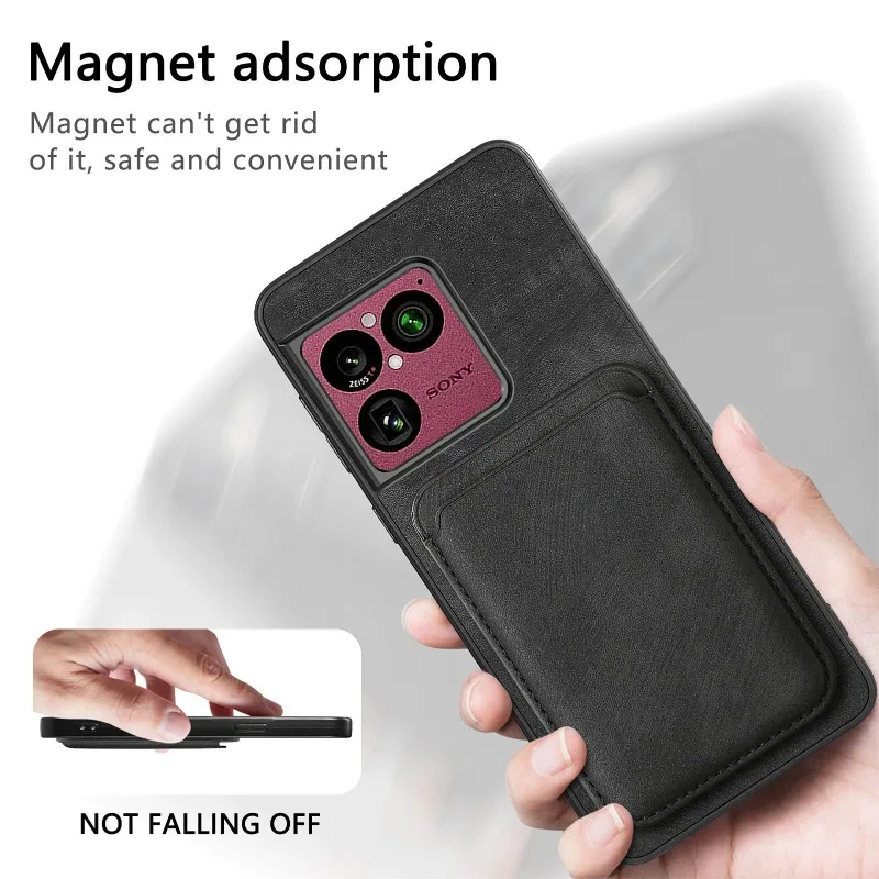 Magnetic Detachable 2-in-1 Leather Wallet Phone Case with Card Pocket