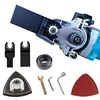 Multifunction Oscillating Adapter Tool Electric Angle Grinder Modified Trimmer/Shovel/Cutting Saw Woodworking Tool With Blades 1