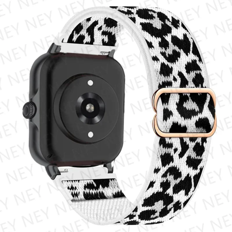 Elastic Shiny Nylon Band, 20mm/22mm, Universal Fit
