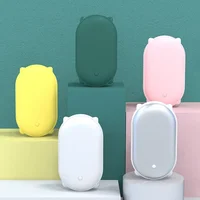 Mini Hand Warmer Portable Pocket Charger Power Bank 2 in 1 Winter Heater Electric 5000 mAh USB Rechargeable Heating Pad Outdoor 2