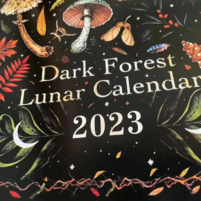 moon-calendar-2023-dark-forest-lunar-calendar-wall-calendars-for-art