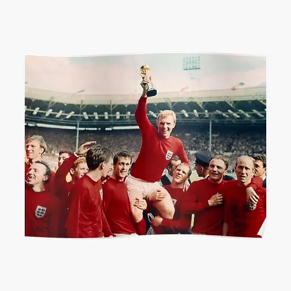 

Bobby Moore 1966 Poster Picture Vintage Art Wall Decor Painting Room Print Funny Decoration Mural Home Modern No Frame