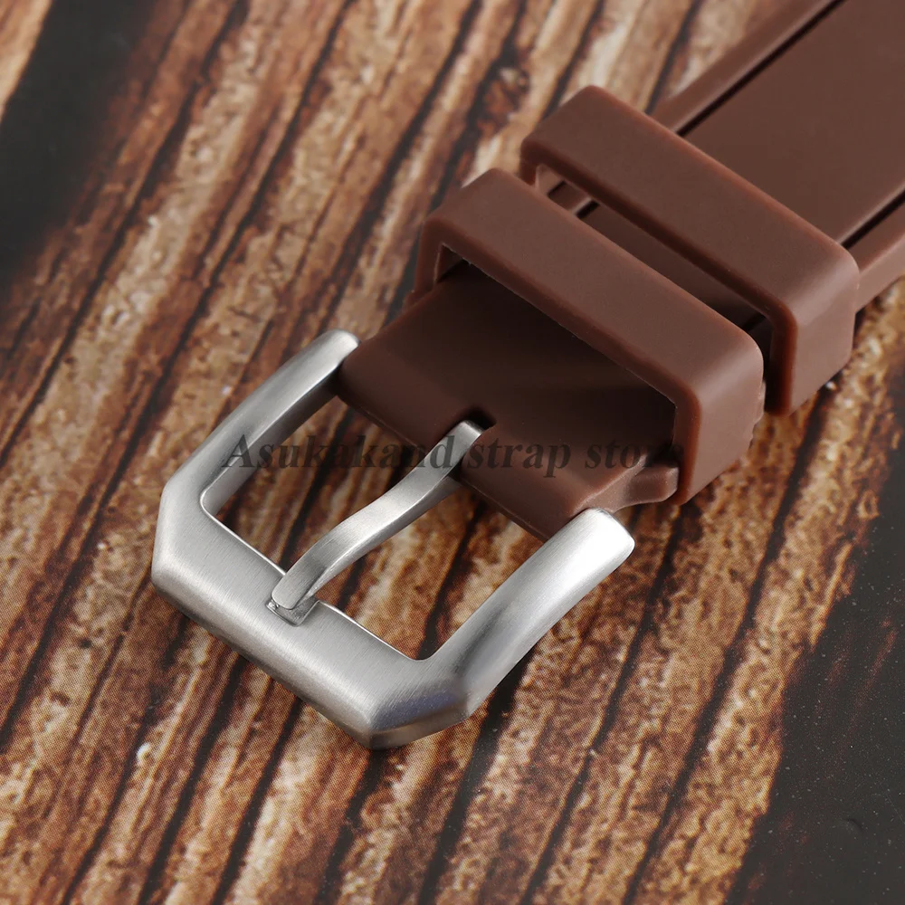 Luxury Rubber Watch Strap with Quick Release - Waterproof Sport Bracelet