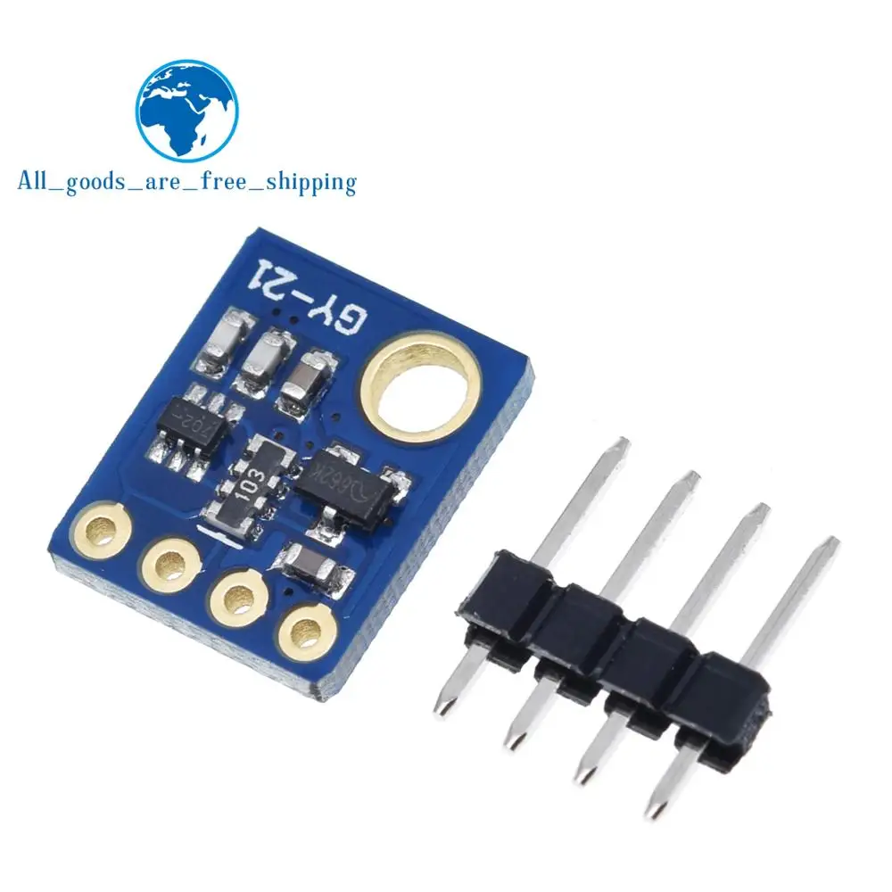 1/3PCS HTU21 GY-21 Modul Industrielle Hohe Präzision Feuchtigkeit Sensoren Modul I2C IIC Interface Modul Für Arduino