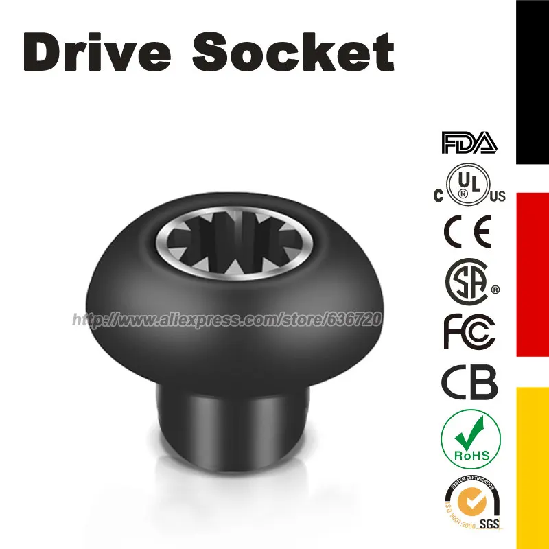 Drive Socket Kit for Blender Replacement Parts-Metal Bottom Socket Kit