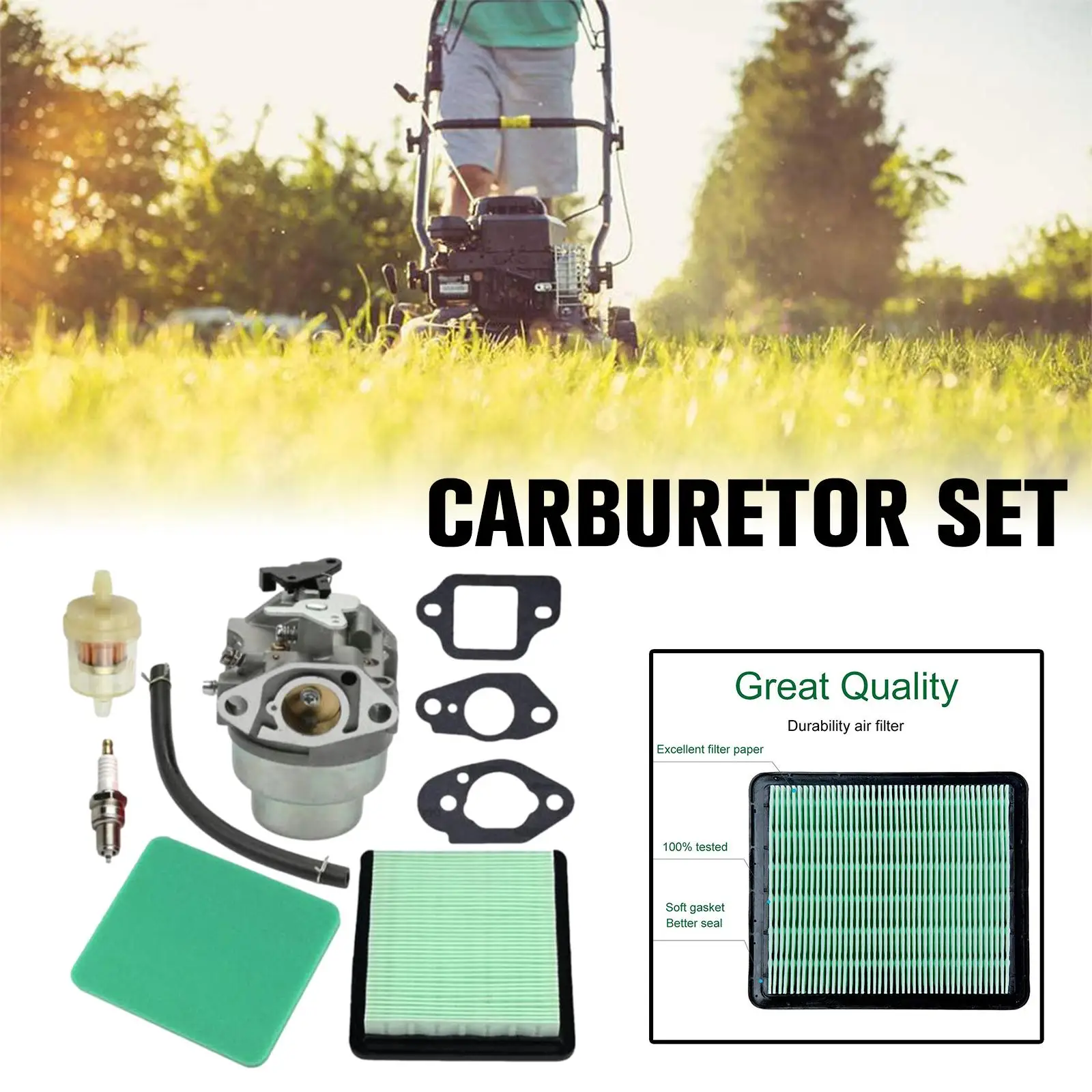 Suitable For Honda GCV135 GCV160 GC135 Gc160 Engine Carburetor Easy Installation Good Performance Carburetor Replacement Set