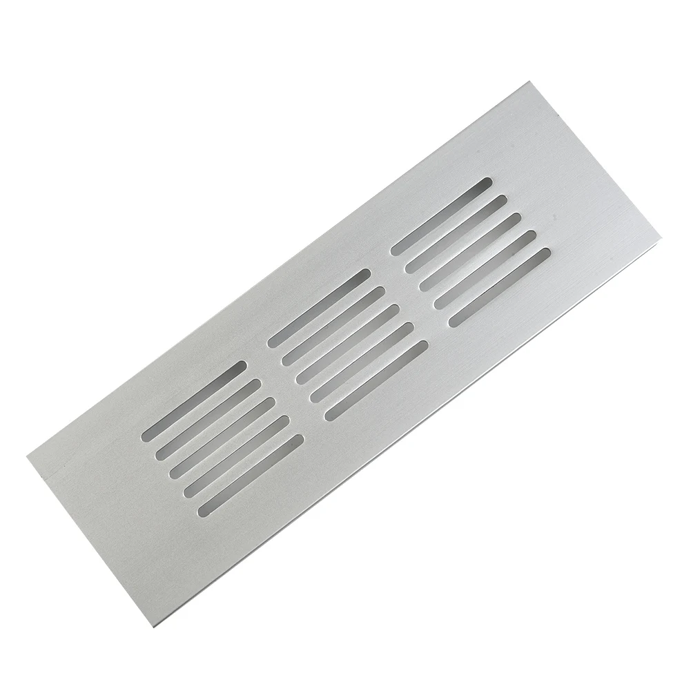 

Air Vent Ventilation Grille Shoe Cabinets Silver Spare Parts Wardrobes Multi-size Rectangular Waterproof Cupboard New