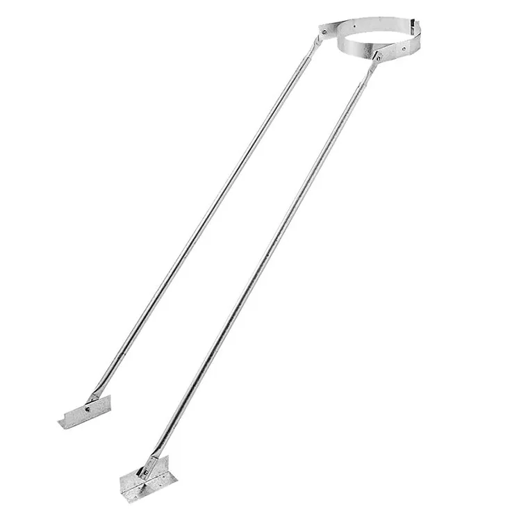 

Chimney Tube Bracket Windproof Snow Holder Stove Pipe for Stability