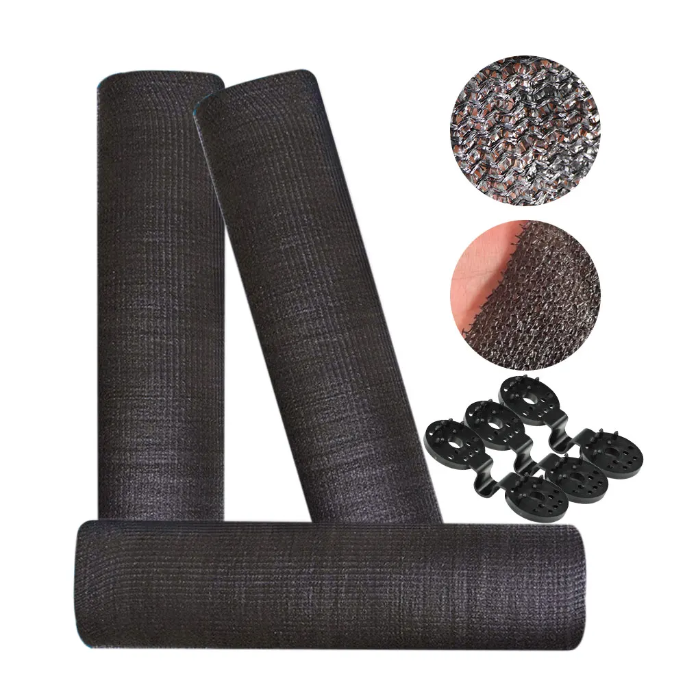 Sun Shading Net Plastic Clip Home Fence Installation Hook Greenhouse Film Clamp Shadow Mesh Brooches Tent Hang Garden Accessorie