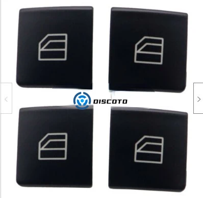 4Pc Per Benz Mercedes Classe C E-Class Tappo Pulsante Interruttore Finestra
