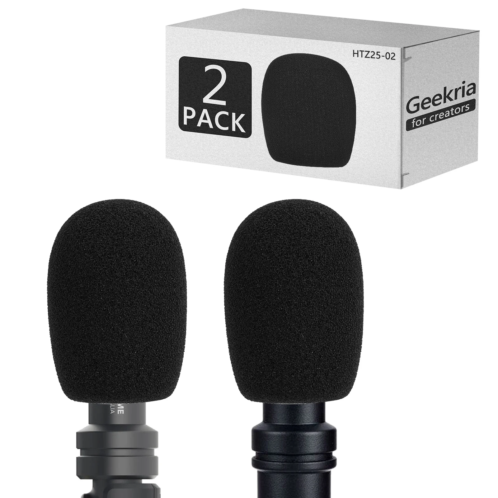 

Ветровое стекло Geekria из пенопласта, совместимое с RODE VideoMicro, VideoMic Me, VideoMic Me-C