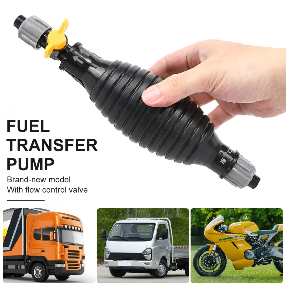 

1m Car Manual Fuel Pump Gas Oil Pump Durable Auto Handy Straw Pump Oil Gasoline Petrol Diesel Liquid Transfer Accessories