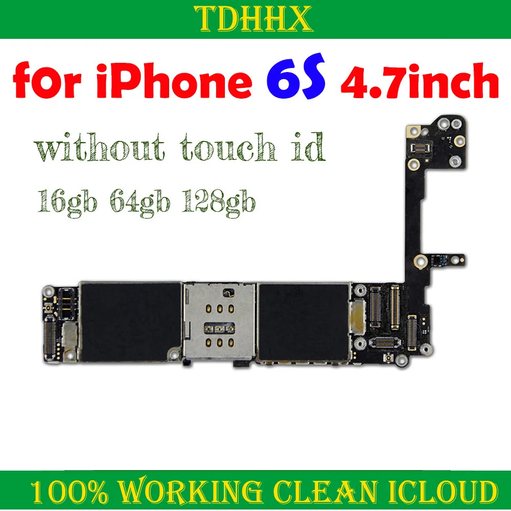 iPhone Motherboard For iPhone 6 6S 6Plus 6SPlus 5.5inch Good Tested Free iCloud Full Chips iOS System iphone motherboard