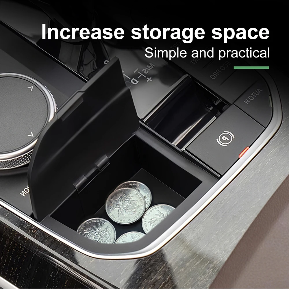 Premium RHD Car Console Gear Shift Lever Storage Box Modification