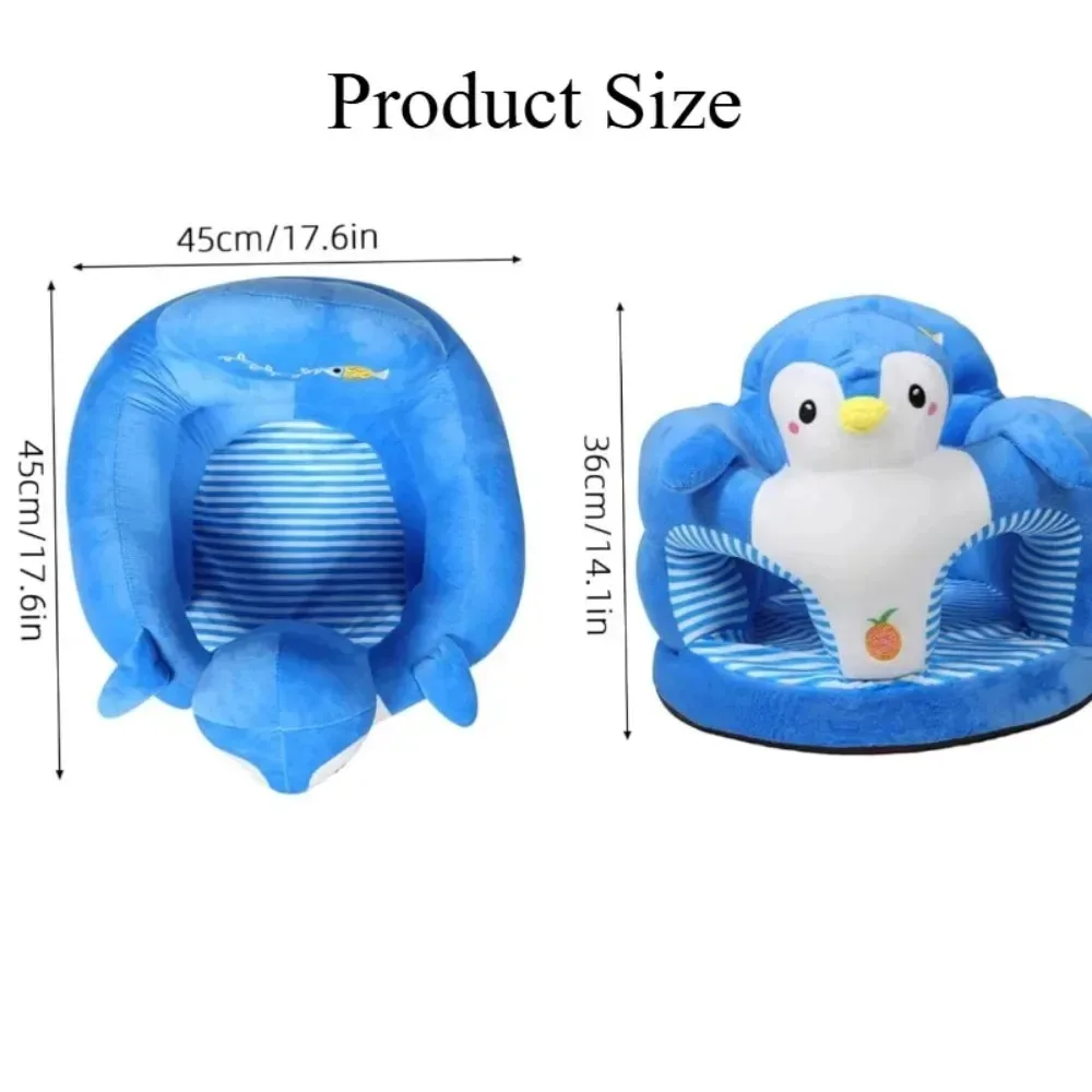 Vaguelly Portable Chair for Sitting Learning Supportive Boy Girl Seat for Feeding and Play,Fall Design for Safety Adorable