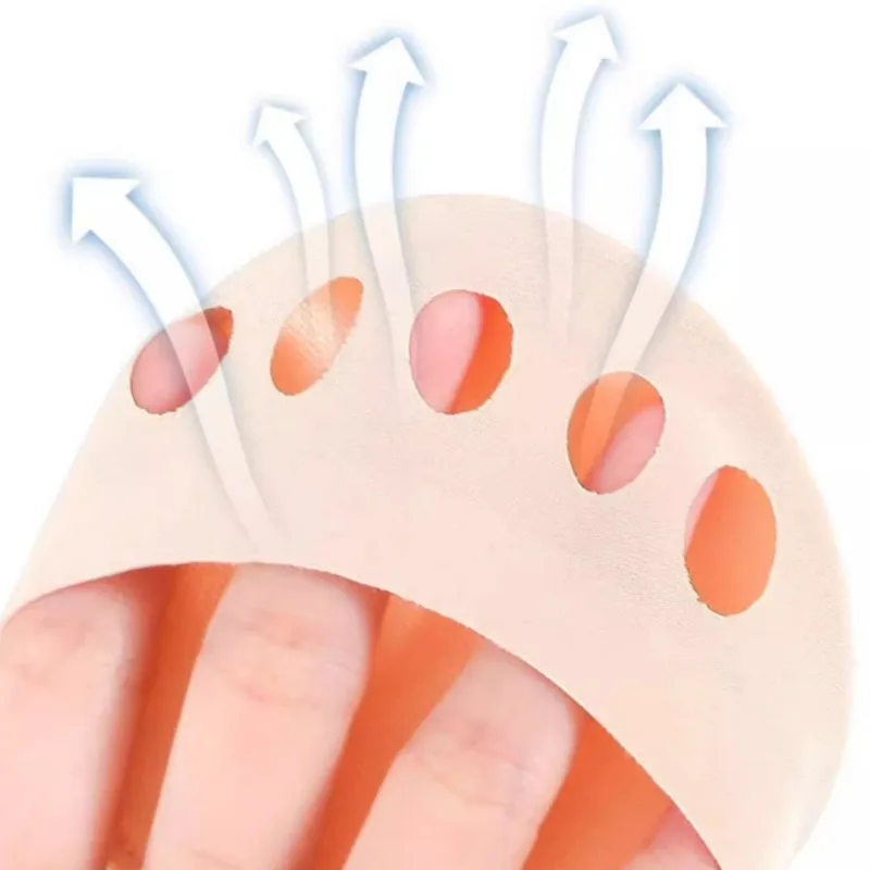 Elastic Open Toe Socks Unisex Comfortable Breathable Forefoot Fingerless Sock High-heeled Shoes Sneakers Relieve Pain Hosiery