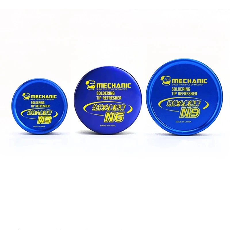 

Mechanic Soldering Iron Tip Refresher lead-free Clean Paste for Oxide Solder Iron Tip Head Resurrection MCN-8