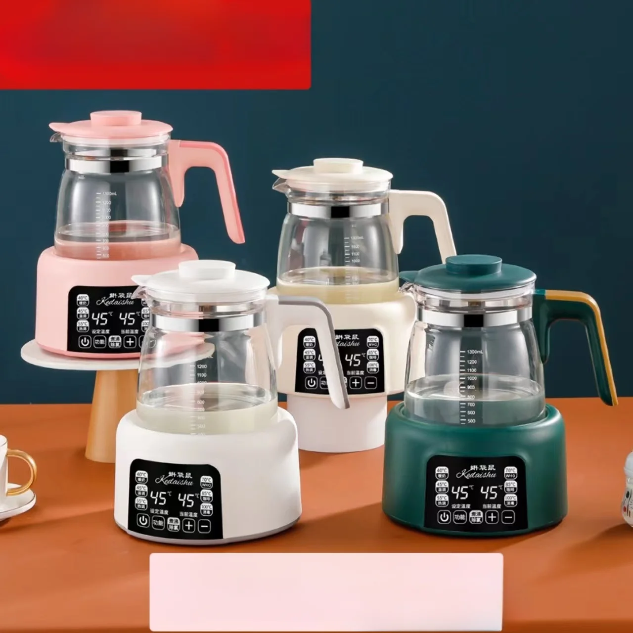Bottle Sterilizer Drying 2 in 1 Milk Warmer Milk Warmer Home Thermostat Kettle Baby Mixer Automatic