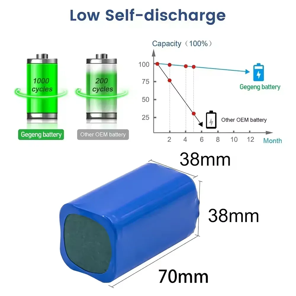 Batteria 14.4V 3.35Ah Li-Ion N011-4S1P per Xiaomi Mop 2 Lite