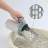 Cat Litter Shovel with Waste Bags Self Cleaning Cats Litter Scooper Portable Cat Litter Box Cleaning Tool Pet Cat Supplies 4