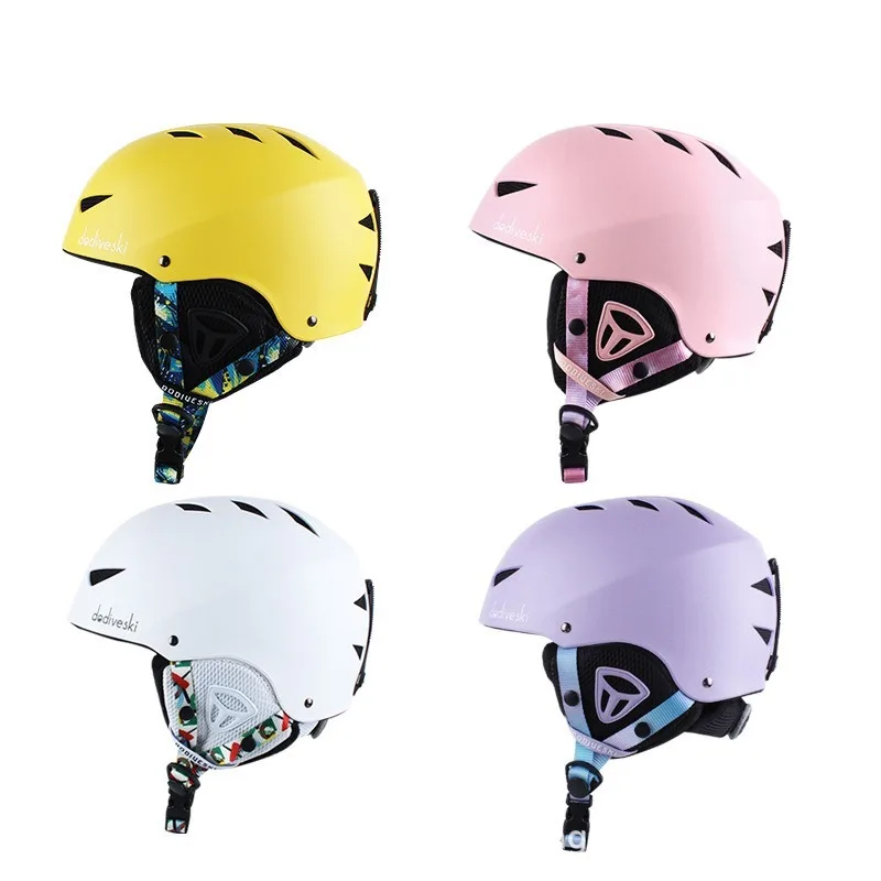 

Детский лыжный шлем теплый дышащий защитный противоударный Снежный шлем t открытый спортивный Лыжный сноуборд шлемы для скейтборда