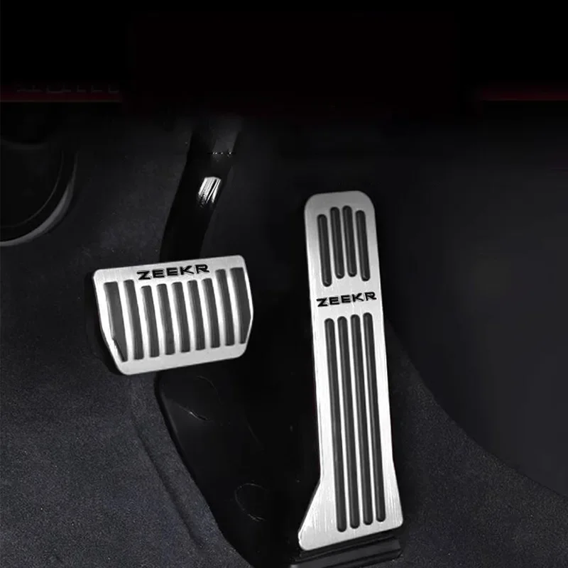 For Zeekr 7X Accelerator Pedal No Need To Punch Special Brake Pedal Modified Aluminum Alloy Non-slip Decoration