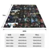 Five Hargreeves Mod Mood Blankets Fleece Super Soft Sofa Throw Blankets For Couch Bedding Travel Throws Bedspread Quilt 3
