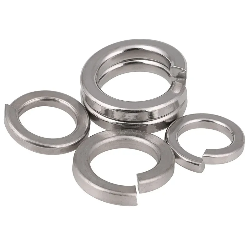 

White Zinc Nickelage Spring Washer Heavy Spring Washer Thickened Meson M2-M8 Gb93