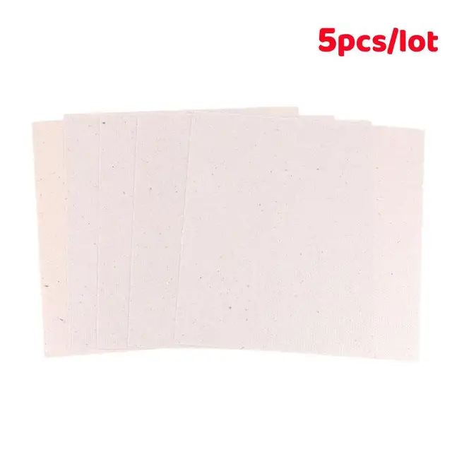 Feuilles de mica pour four à micro-ondes, 5 pièces, pour isolation haute température dans les projets électroniques 1
