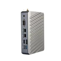 I7 10510 de décima generación de seis núcleos, aleación de aluminio, micro control industrial portátil, ordenador i5, puede estar sin ventilador
