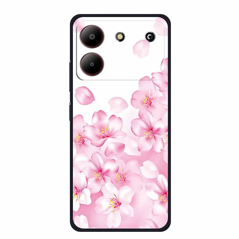 Cute Cartoon Cat Black Silicone Soft Phone Case - Stylish Protective Back Cover