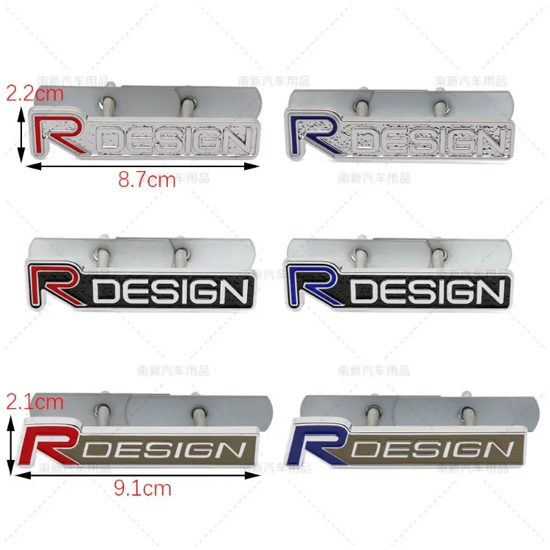 Auto Embleem Sticker, Exterieur Decoratie 3D Voor Volvo S60 2020 2022 Front Grill Carrosserie Kofferbak Logo Sticker Tuning B Without Camera 2701417311