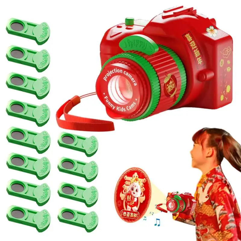 

Kids Camera Children Projection Camera For Early Education Storybook Projector Video Camera Toy Festive Party Favor New Year