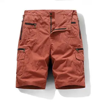 2025 New Men's Tactical Shorts With Multi Pockets, Casual Durable Waterproof Cargo Shorts For Outdoor Hiking Trekking