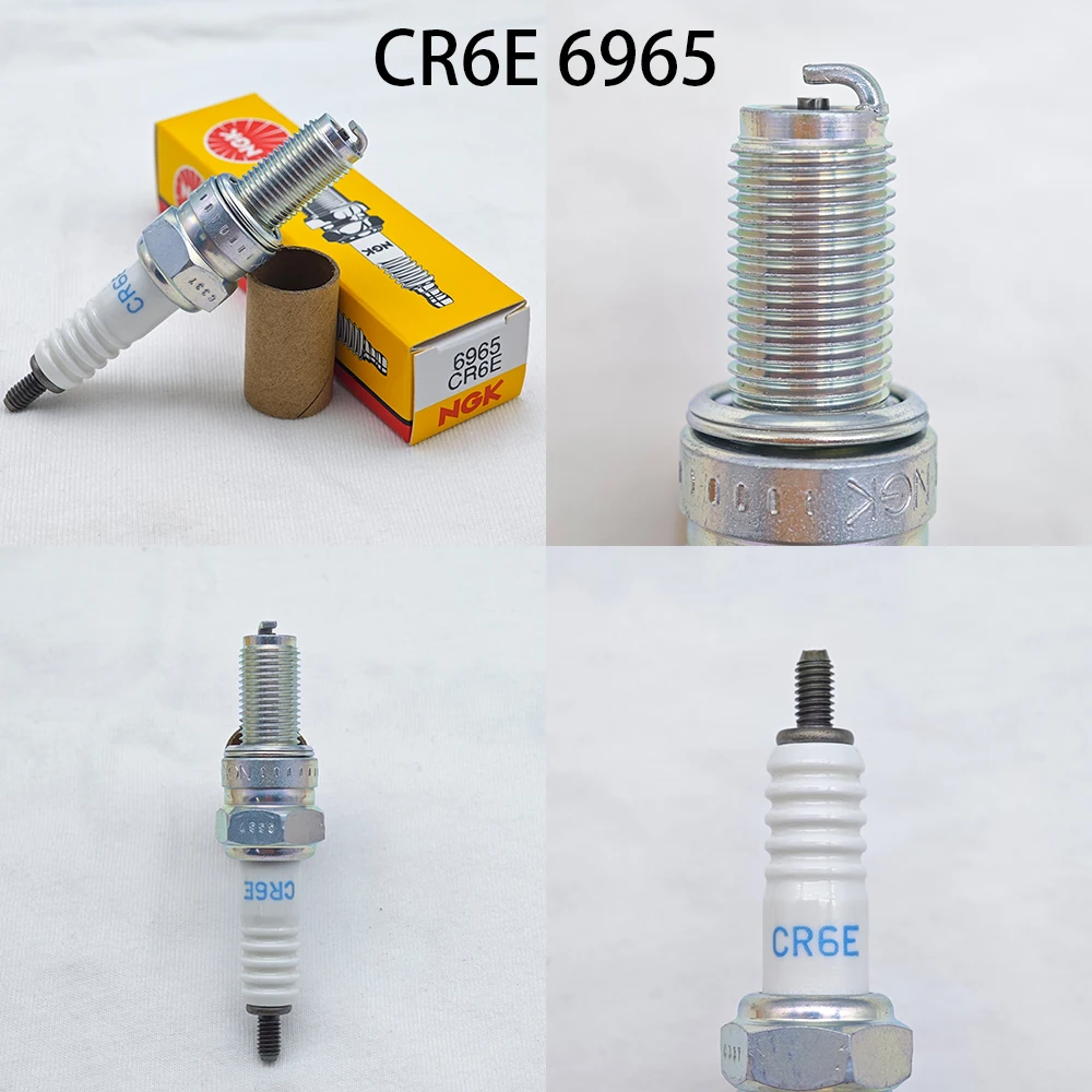 Motorcycle NGK Spark Plug CR6E CR7E CR8E CR9E 1pcs For CB400 GW250 Hornet FZR XJR Bandit ZRX spark plug