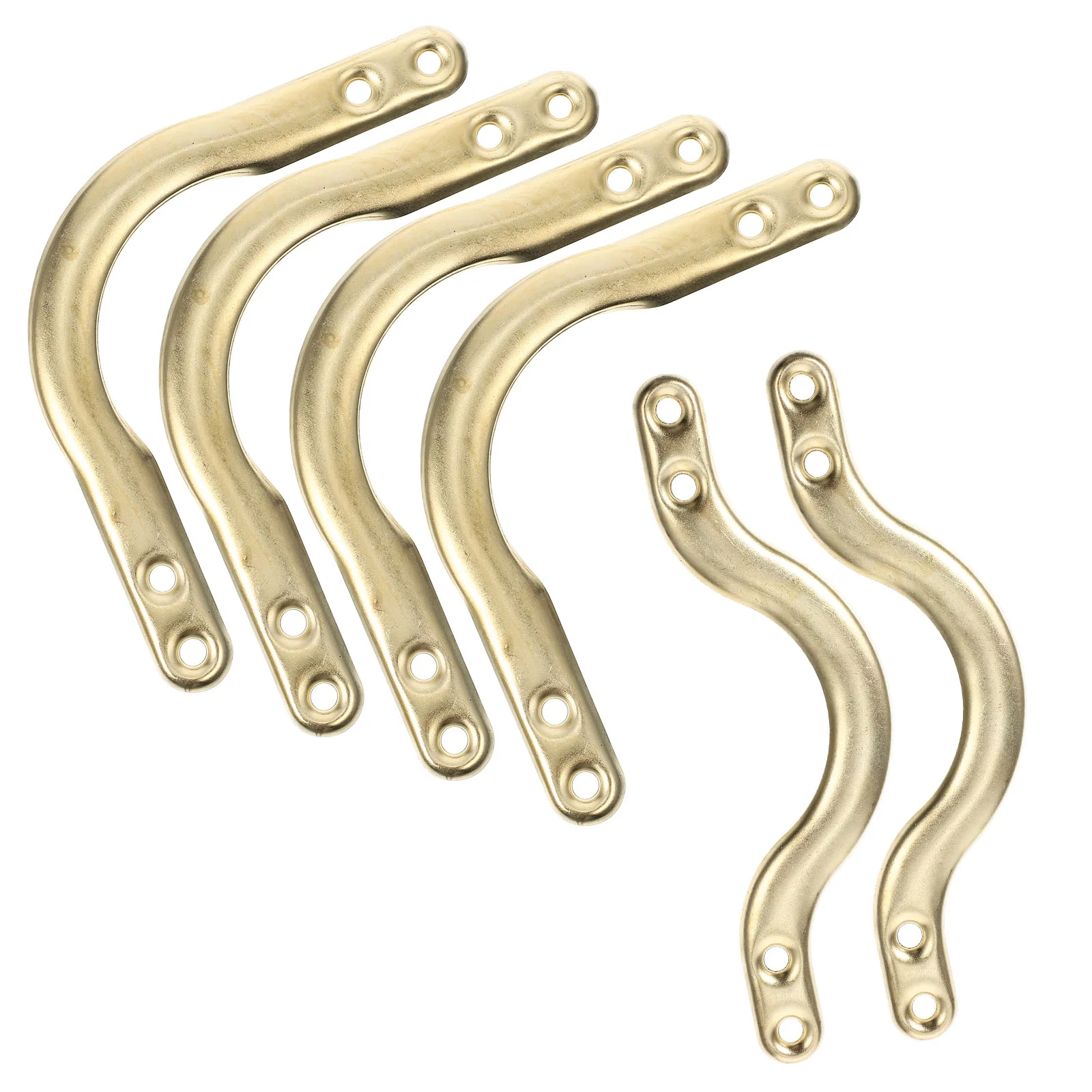 

6 Pcs Storage Rack Pocket Billiards Corner Drop Ball Net Bag Pool Table Pockets Fixator Iron Holder Replacement Kit