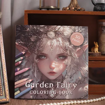 Watercolor Coloring Book for Adults Stress Relief Art Painting Sketchbook 1