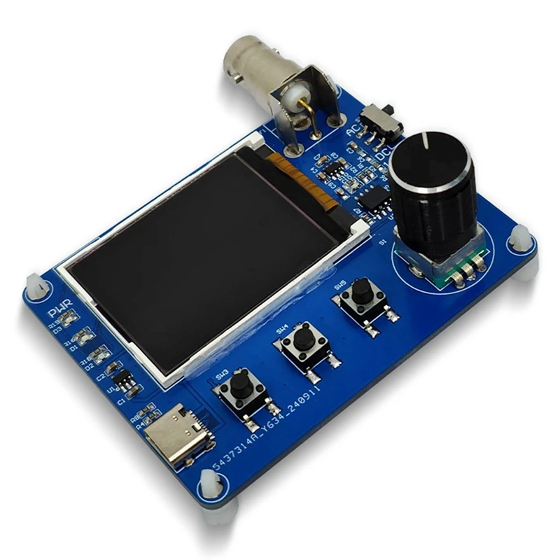 Mini Simple Oscilloscope With 1.8 Inch TFT Color Display Waveform Measurement Frequency Meter Square Wave Output digital oscilloscope color screen oscilloscope