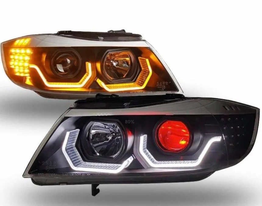 

For E90 330I 320I 318i led Angel Eyes headlight JYV2